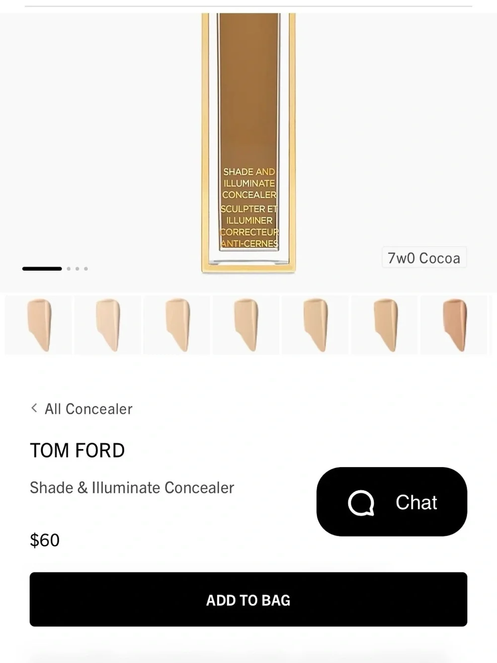 Tom Ford Shade and Illuminate Concealer — Warm Tan / Brown